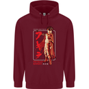 Tetsuo Shima Japanese Anime Mens 80% Cotton Hoodie Maroon