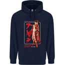 Tetsuo Shima Japanese Anime Mens 80% Cotton Hoodie Navy Blue