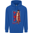 Tetsuo Shima Japanese Anime Mens 80% Cotton Hoodie Royal Blue