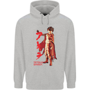 Tetsuo Shima Japanese Anime Mens 80% Cotton Hoodie Sports Grey