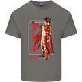 Tetsuo Shima Japanese Anime Mens Cotton T-Shirt Tee Top Charcoal