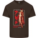 Tetsuo Shima Japanese Anime Mens Cotton T-Shirt Tee Top Dark Chocolate