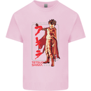 Tetsuo Shima Japanese Anime Mens Cotton T-Shirt Tee Top Light Pink