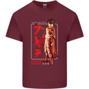 Tetsuo Shima Japanese Anime Mens Cotton T-Shirt Tee Top Maroon