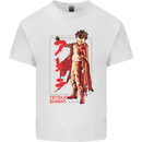 Tetsuo Shima Japanese Anime Mens Cotton T-Shirt Tee Top White
