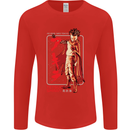 Tetsuo Shima Japanese Anime Mens Long Sleeve T-Shirt Red