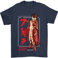 Tetsuo Shima Japanese Anime Mens T-Shirt Cotton Gildan Navy Blue
