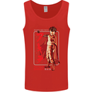 Tetsuo Shima Japanese Anime Mens Vest Tank Top Red