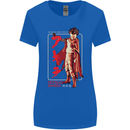 Tetsuo Shima Japanese Anime Womens Wider Cut T-Shirt Royal Blue