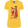 Tetsuo Shima Japanese Anime Womens Wider Cut T-Shirt Yellow