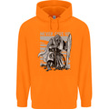Teutonic Knight Never Give Up Crusader Gym Childrens Kids Hoodie Orange