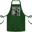 Teutonic Knight Never Give Up Crusader Gym Cotton Apron 100% Organic Forest Green