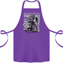 Teutonic Knight Never Give Up Crusader Gym Cotton Apron 100% Organic Purple