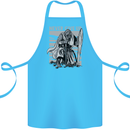 Teutonic Knight Never Give Up Crusader Gym Cotton Apron 100% Organic Turquoise