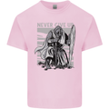 Teutonic Knight Never Give Up Crusader Gym Mens Cotton T-Shirt Tee Top Light Pink