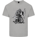 Teutonic Knight Never Give Up Crusader Gym Mens Cotton T-Shirt Tee Top Sports Grey