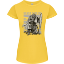 Teutonic Knight Never Give Up Crusader Gym Womens Petite Cut T-Shirt Yellow