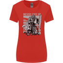 Teutonic Knight Never Give Up Crusader Gym Womens Wider Cut T-Shirt Red