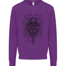 Teutonic Knight St. George's Day Crusader Kids Sweatshirt Jumper Purple