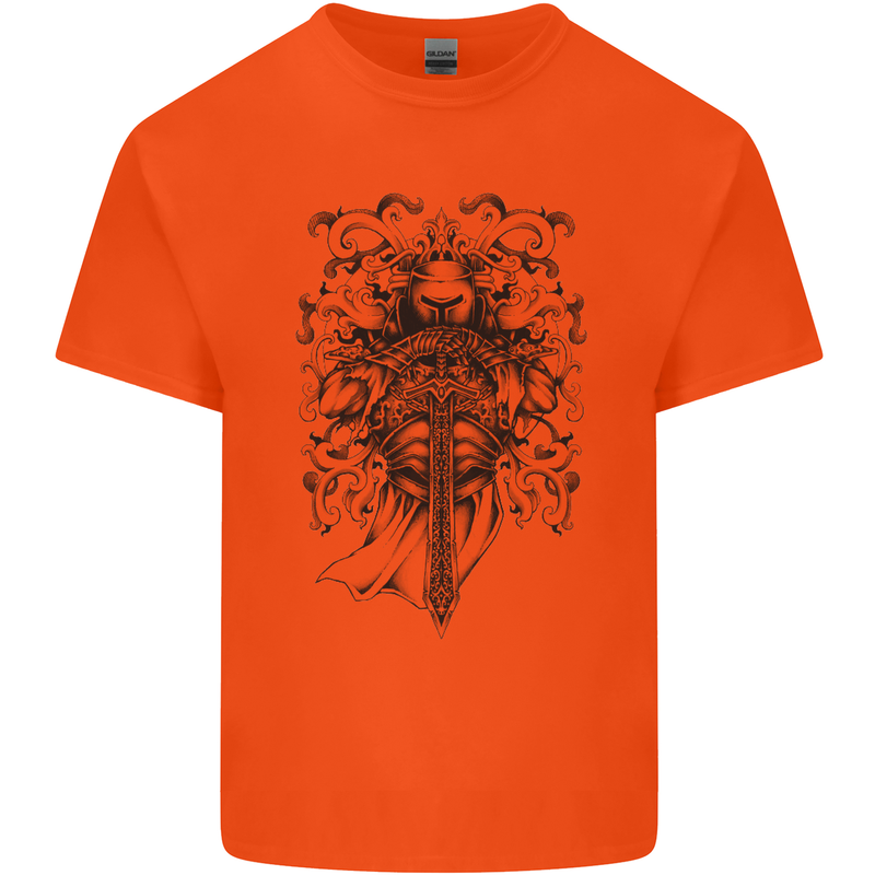 Teutonic Knight St. George's Day Crusader Kids T-Shirt Childrens Orange