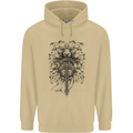 Teutonic Knight St. George's Day Crusader Mens 80% Cotton Hoodie Sand