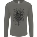 Teutonic Knight St. George's Day Crusader Mens Long Sleeve T-Shirt Charcoal