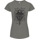 Teutonic Knight St. George's Day Crusader Womens Petite Cut T-Shirt Charcoal