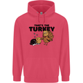 Thanks Giving Christmas Turkey Cat Childrens Kids Hoodie Heliconia