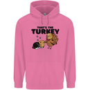 Thanks Giving Christmas Turkey Cat Mens 80% Cotton Hoodie Azelea