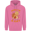 Thanksgiving Christmas Turkey I'm a Cat Childrens Kids Hoodie Azalea
