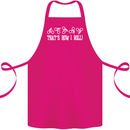 That's how I Roll Bike Fun Cyclist Funny Cotton Apron 100% Organic Pink