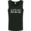 That's how I Roll Bike Fun Cyclist Funny Mens Vest Tank Top Black