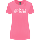 That's how I Roll Bike Fun Cyclist Funny Womens Wider Cut T-Shirt Azalea