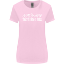 That's how I Roll Bike Fun Cyclist Funny Womens Wider Cut T-Shirt Light Pink