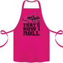Thats How I Roll Role Playing Games RPG Cotton Apron 100% Organic Pink