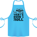 Thats How I Roll Role Playing Games RPG Cotton Apron 100% Organic Turquoise