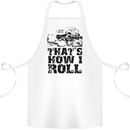 Thats How I Roll Role Playing Games RPG Cotton Apron 100% Organic White