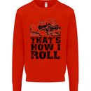Thats How I Roll Role Playing Games RPG Kids Sweatshirt Jumper Bright Red