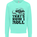 Thats How I Roll Role Playing Games RPG Kids Sweatshirt Jumper Peppermint