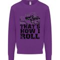 Thats How I Roll Role Playing Games RPG Kids Sweatshirt Jumper Purple
