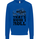 Thats How I Roll Role Playing Games RPG Kids Sweatshirt Jumper Royal Blue