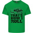 Thats How I Roll Role Playing Games RPG Kids T-Shirt Childrens Irish Green