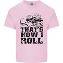 Thats How I Roll Role Playing Games RPG Kids T-Shirt Childrens Light Pink