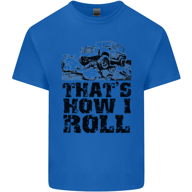 Thats How I Roll Role Playing Games RPG Kids T-Shirt Childrens Royal Blue