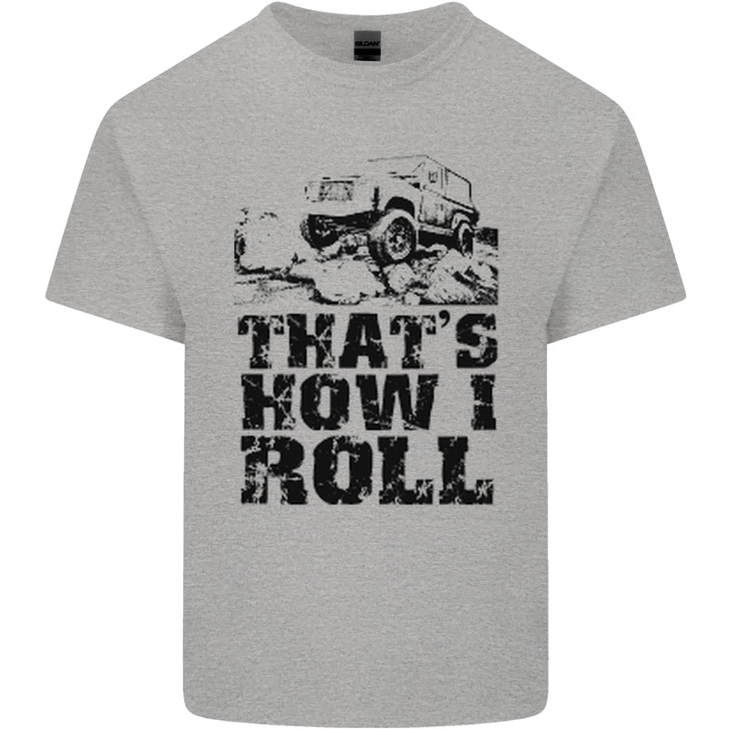 Thats How I Roll Role Playing Games RPG Kids T-Shirt Childrens Sports Grey