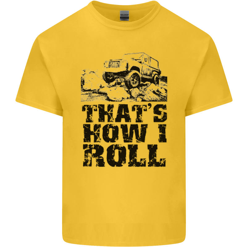Thats How I Roll Role Playing Games RPG Kids T-Shirt Childrens Yellow