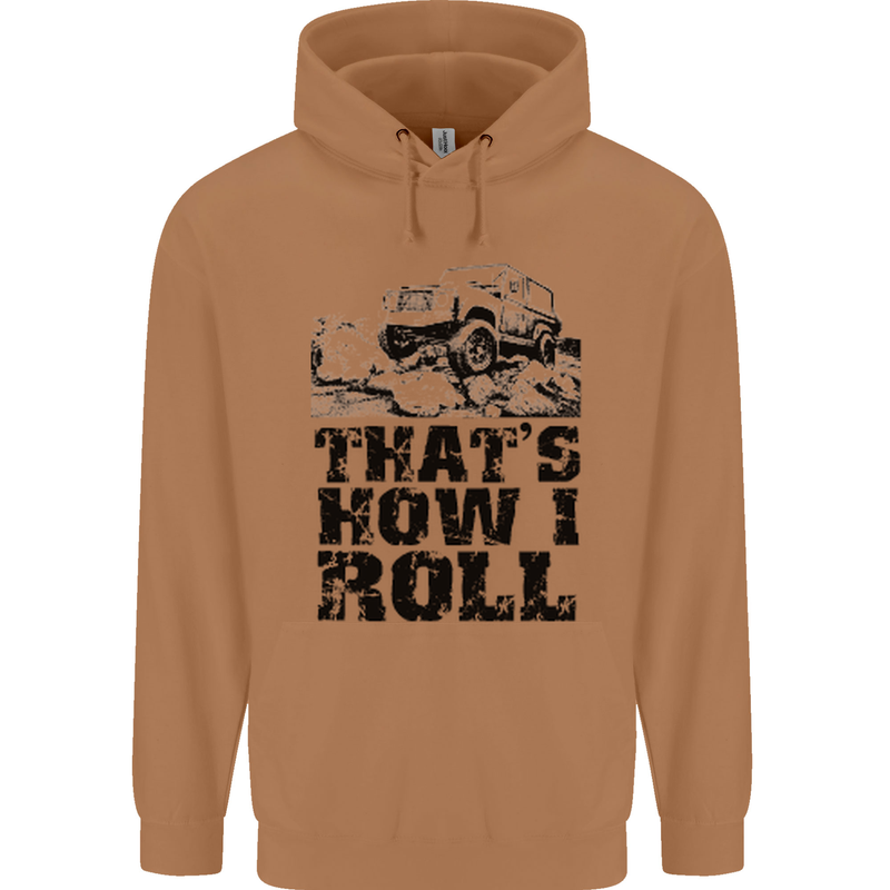 Thats How I Roll Role Playing Games RPG Mens 80% Cotton Hoodie Caramel Latte