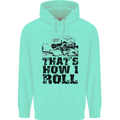 Thats How I Roll Role Playing Games RPG Mens 80% Cotton Hoodie Peppermint
