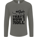 Thats How I Roll Role Playing Games RPG Mens Long Sleeve T-Shirt White