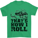Thats How I Roll Role Playing Games RPG Mens T-Shirt Cotton Gildan Irish Green